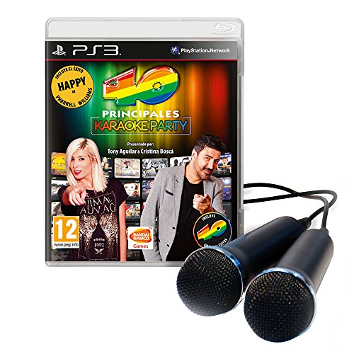 Bundle: 40 Principales. Karaoke Party + 2 Micrófonos