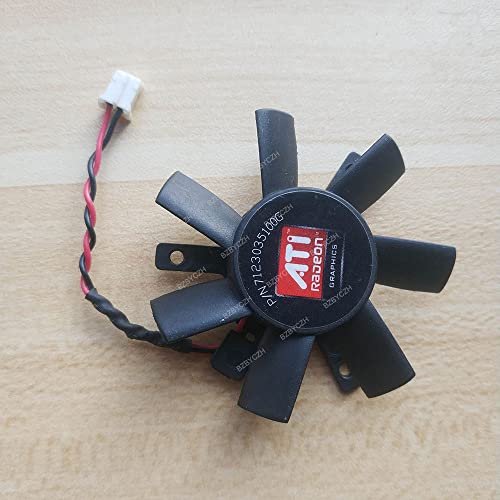 BZBYCZH Ventilador Compatible para POWER LOGIC PLD05010S12HH 45mm Ventilador For ATI FIRE HD 6450 VGA Video Card