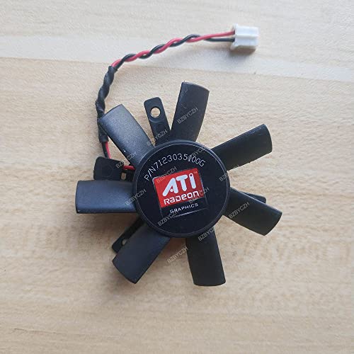 BZBYCZH Ventilador Compatible para POWER LOGIC PLD05010S12HH 45mm Ventilador For ATI FIRE HD 6450 VGA Video Card