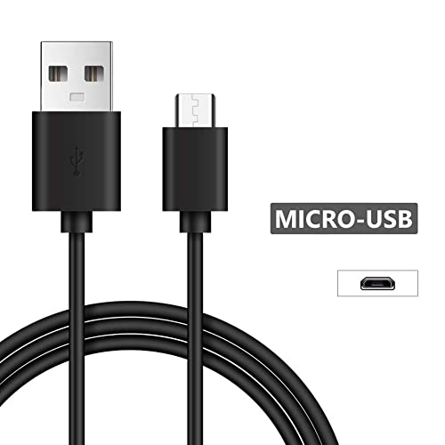 Cable de carga USB de repuesto compatible con Corsair Gaming Void RGB Elite Wireless Premium Gaming Headset Micro USB