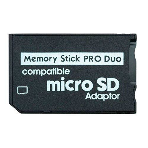 CABLEPELADO Adaptador de Tarjeta Micro SD a Memory Stick Negro