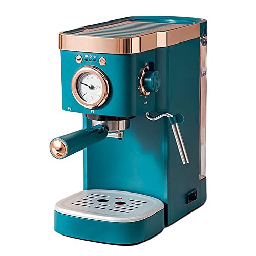 Cafetera Espuma De Leche Vapor Italiana Semiautomática For El Hogar Pequeño 20bar Extracción Espresso Y Capuchino Con Una Tecla 1.2L, 160 × 383 311 Mm Maquina Cafe