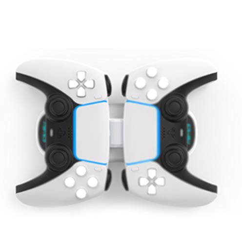 CAICAIL Accesorios PS5 Controlador Dual Sense Cargador Docking Dual USB Carga Rápida Docking Station Accesorios con Luz LED para PS5 Playstation 5 Controller