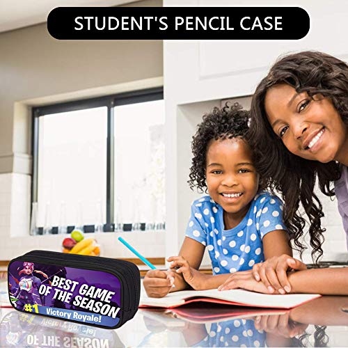 Caja de lápices BESLIME, caja de juguetes, caja de lona, ​​caja de gran capacidad, caja para jóvenes y mujeres, adecuada para escuelas y oficinas