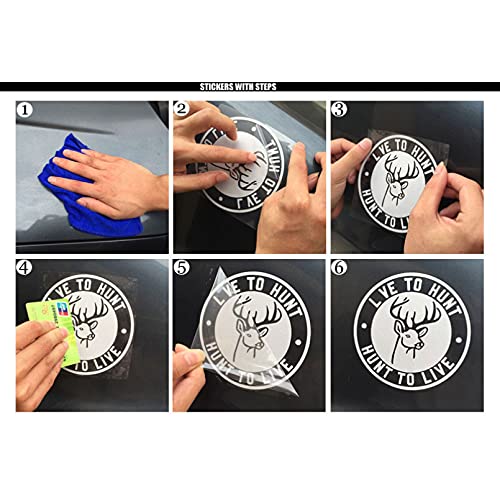 Calcomanías de automóvil Pegatinas de coche Fluttering Feeling The Unruly Girl Has Her Hair Sopling in Wind Calcomanía de vinilo para coche