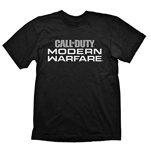 Call Of Duty Modern Warfare: Logo Black (T-Shirt Unisex Tg. M) [Italia]