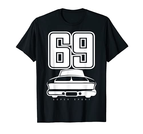 Camisa de coche clásico para hombre 69 CLASSIC CAR Vintage Camiseta