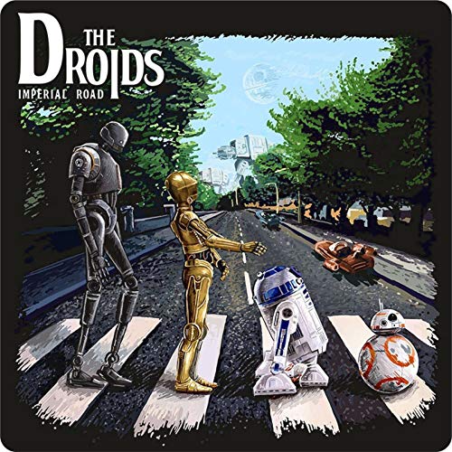 Camiseta de Hombre Star Wars Dark Vader Yoda Death Star Abbey Road 207 2XL