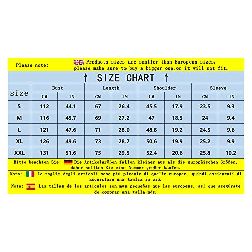 Camiseta Hombre Verano Holgado Estilo Hawaiano Hombre Manga Corta Casual Vacaciones Playa Shirt Clásico Retro Estampado Secado Rápido Shirt C-03 M