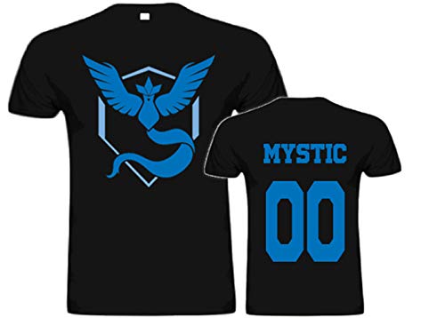 Camiseta Pokémon Go - Equipo Instinto,Valor y Místico (M, Valor)
