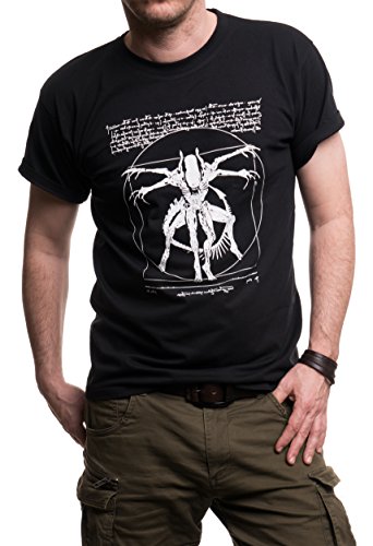 Camisetas Frikis Divertidas Hombre - T-Shirt Alien Isolation - Regalos Originales Geek Negro L