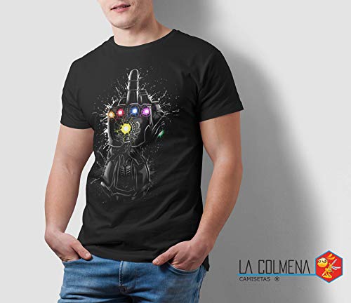 Camisetas La Colmena 4066-Thanos Infinite Fuck (albertocubatas)