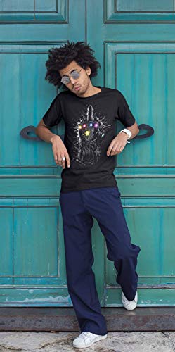 Camisetas La Colmena 4066-Thanos Infinite Fuck (albertocubatas)