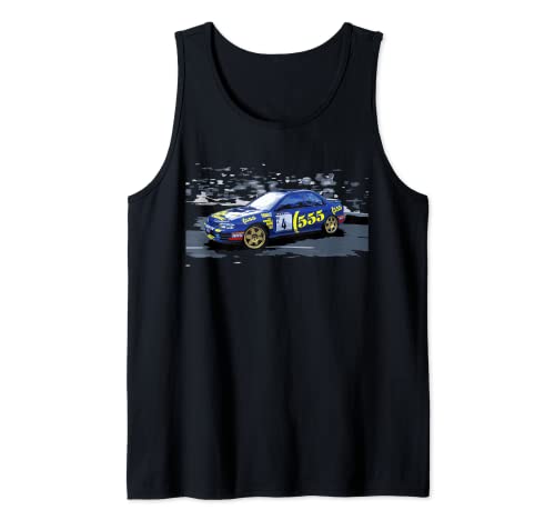 Campeón de rally de coches de JDM Colin McRae Drifting Camiseta sin Mangas