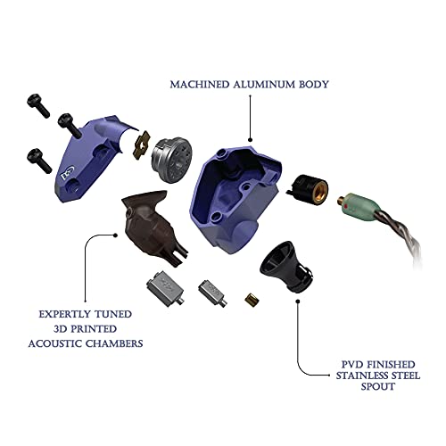 Campfire Audio Mammoth Triple Hybrid Drivers Profesionales In Ear Monitor Auriculares con cable MMCX desmontable