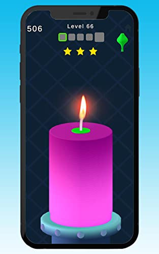 Candle Carving Craft Turning Wax Shape 3D - Crafting Colorful Candles Shapes ASMR Puzzle Game
