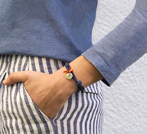 CAPRYCHOICE Pulsera Bandera de España para Regalo. Gama Completa (Modelo G)