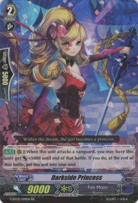 Cardfight!! Vanguard TCG - Darkside Princess (G-BT05/019EN) - G Booster Set 5: Moonlit Dragonfang by Cardfight!! Vanguard TCG