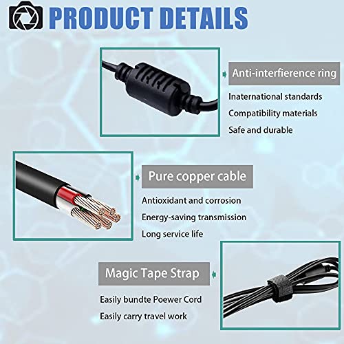 Cargador 65W AC Adaptador para Acer Ordenador Portatil Alimentacion 19V 3.42A para Acer Aspire One E15 E17 E5 ES1 E3 5750 5920 V5 V3 A315-21 A315-31 A315-51 PA-1700-02 Cargadores 5.5 * 1.7 mm