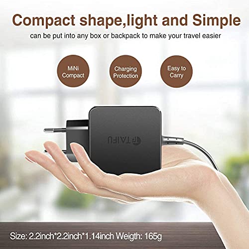 Cargador para Portátil Lenovo IdeaPad 1,20V 2,25A EU Cable de alimentación para Lenovo IdeaPad S130 S340 S540 S740 S145 Lenovo IdeaPad 1 3 5 Slim 1 V145 V155 V15 Yoga 310 510 520 530 Adaptador de CA