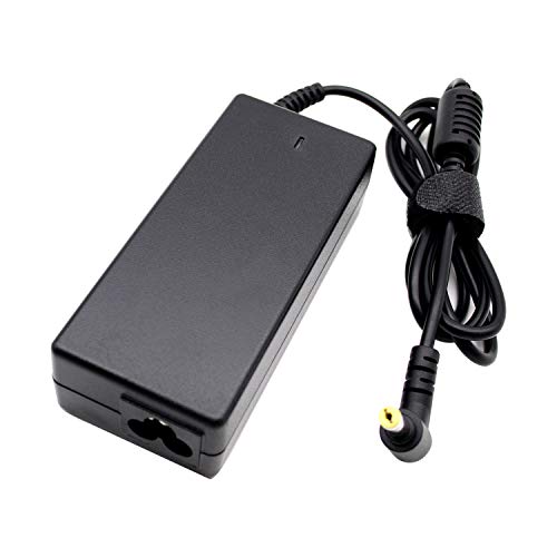 Cargador Portatil Acer 19V 3.42A 65W para Acer Aspire E15 E5 E1 V5 F5 F15 ES1 Travelmate Extensa Notebook Ordenador portátil Fuente de Alimentación Adaptador Conector: 5.5 * 1.7mm