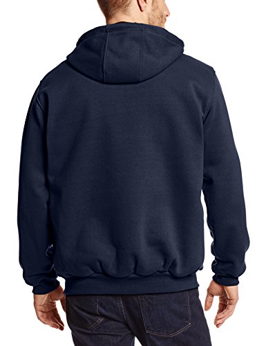 Carhartt Rutland Thermal-Lined Zip-Front Sweatshirt Sudadera, Azul (New Navy), XL Regular para Hombre