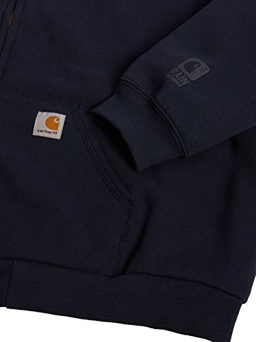 Carhartt Rutland Thermal-Lined Zip-Front Sweatshirt Sudadera, Azul (New Navy), XL Regular para Hombre