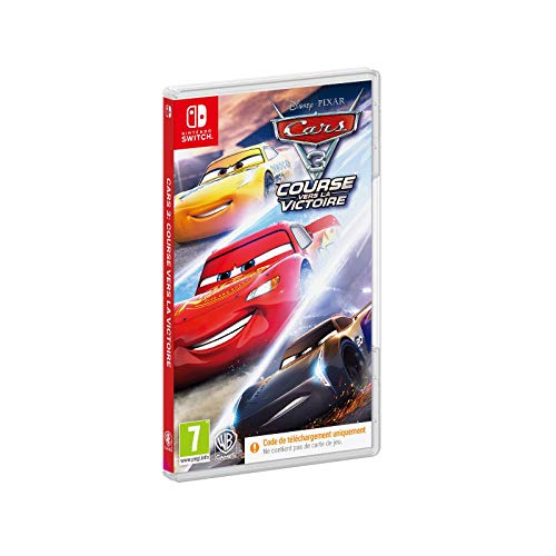 Cars 3 : Course Vers la Victoire- Code de téléchargement Inbox - Nintendo Switch [Importación francesa]