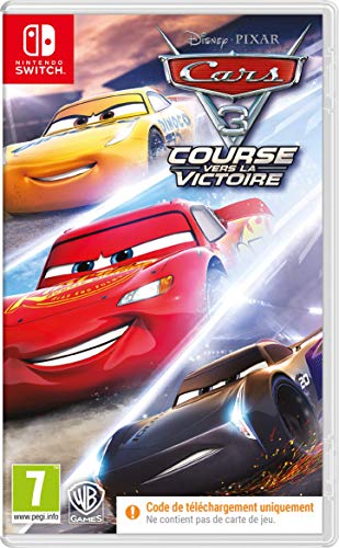 Cars 3 : Course Vers la Victoire- Code de téléchargement Inbox - Nintendo Switch [Importación francesa]