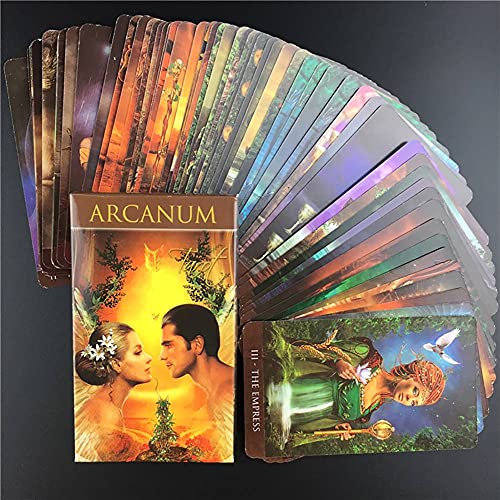 Cartas de Arcanum Tarot,Arcanum Tarot Cards,Tarot Card,Firend Game