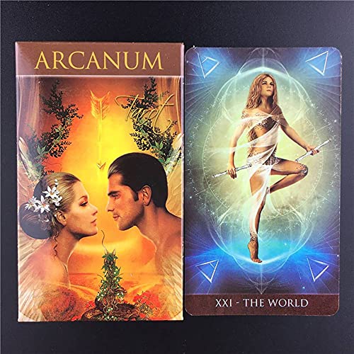 Cartas de Arcanum Tarot,Arcanum Tarot Cards,Tarot Card,Firend Game