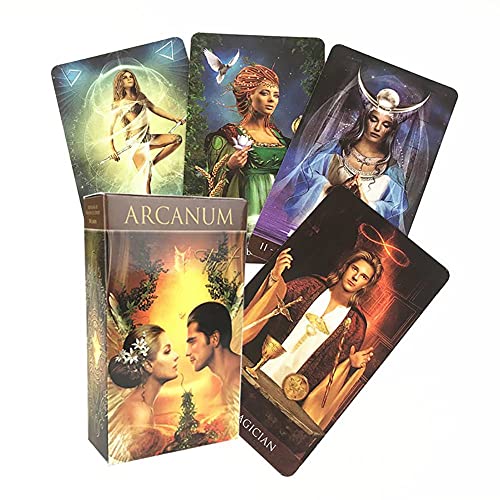 Cartas de Arcanum Tarot,Arcanum Tarot Cards,Tarot Card,Firend Game