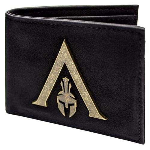 Cartera de Assassins Creed Odyssey Sparta Logo Negro