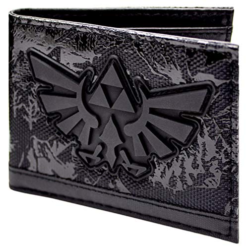 Cartera de Legend of Zelda en Relieve Hyrule Reino Negro