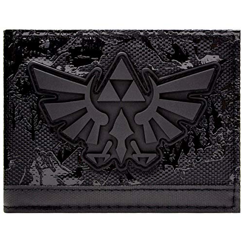 Cartera de Legend of Zelda en Relieve Hyrule Reino Negro