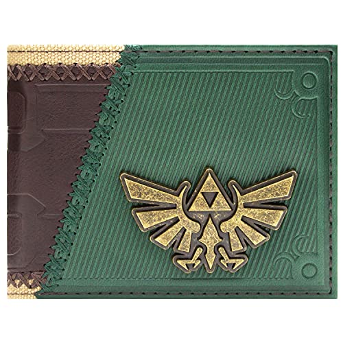 Cartera de Legend of Zelda Enlace Twilight Princess Juego para Arriba marrón