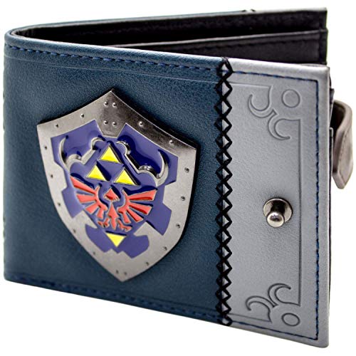 Cartera de Legend of Zelda Link's Hylian Proteger Negro