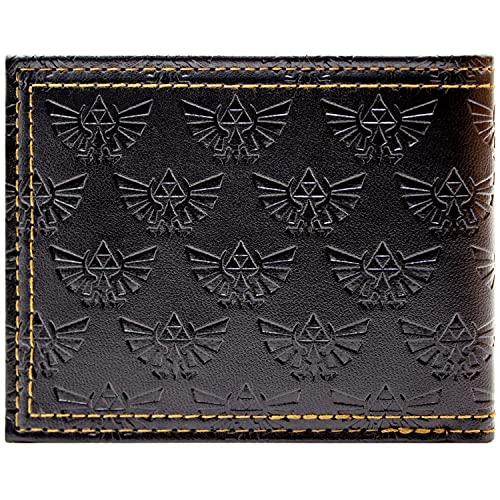 Cartera de Legend of Zelda Triforce Artefacto Negro