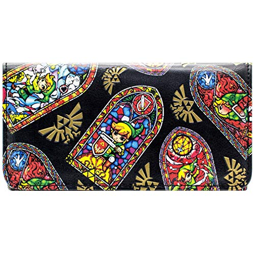 Cartera de Nintendo Zelda Wind Waker Negro