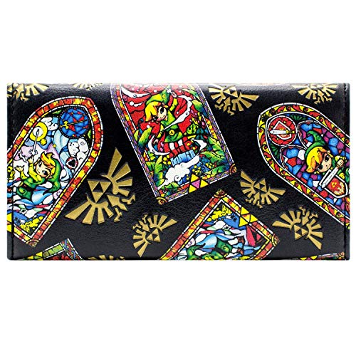 Cartera de Nintendo Zelda Wind Waker Negro