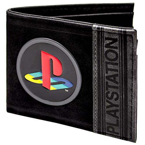 Cartera de Playstation Original PS Logo Desde 1994 Negro