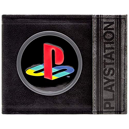 Cartera de Playstation Original PS Logo Desde 1994 Negro