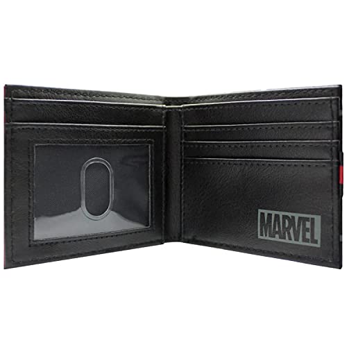 Cartera de Spider-Man Telaraña Brillante Logo Miles Rojo