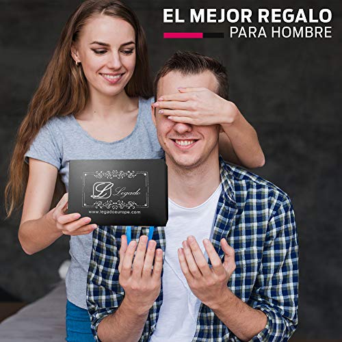 Cartera Hombre Marino Piel tratada con Bandera España (Horizontal Marrón Vox sin Broche)