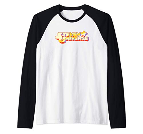 Cartoon Network Steven Universe Logo Camiseta Manga Raglan