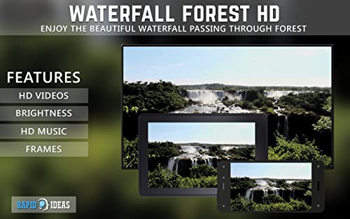 cascada gratuita bosque HD: decora tu habitación con hermosos paisajes en tu televisor HDR 4K, TV 8K y dispositivos de fuego como fondo de pantalla, decoración para las vacaciones de Navidad, tema de
