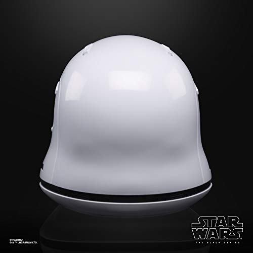 Casco electrónico Premium de Soldado de Asalto de la Primera Orden de Star Wars The Black Series, artículo Coleccionable de Star Wars: El Ascenso de Skywalker