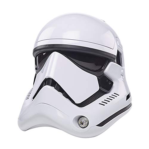 Casco electrónico Premium de Soldado de Asalto de la Primera Orden de Star Wars The Black Series, artículo Coleccionable de Star Wars: El Ascenso de Skywalker