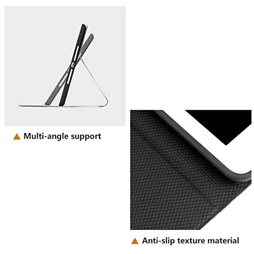 Caso en Forma de Nuevo iPad 8ª generación 10.2 "2020 / iPad 7th Gen 2019, Tanager Birt Feathers # 7 Funda de Concha Delgada para iPad iPad 10.2 Pulgadas