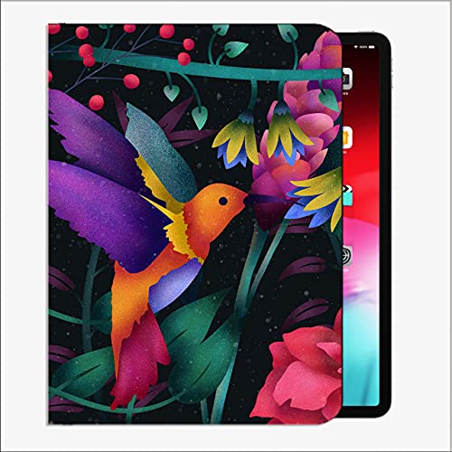 Caso FIT Nuevo iPad 8th Generation 10.2 "2020 / iPad 7th Gen 2019, Hummingbird Bird Art # 14 Case Slim Shell Funda para iPad iPad 10.2 Pulgadas